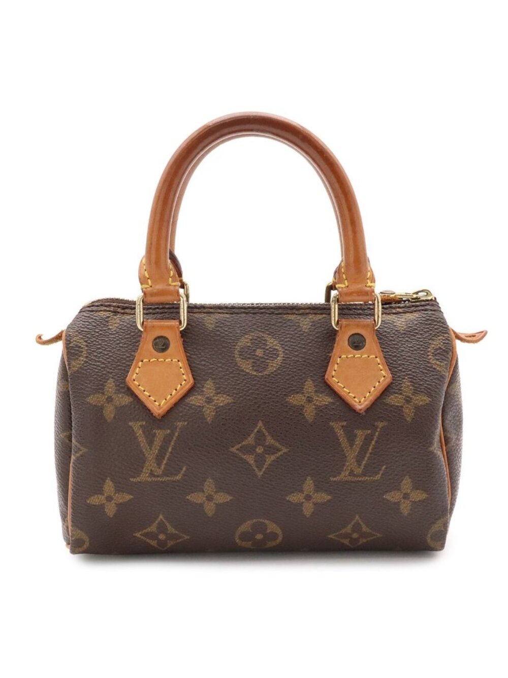 Louis Vuitton Monogram Mini Speedy Mini Bag Pouch Case